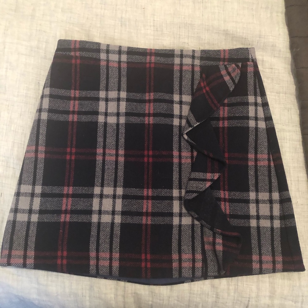 Wool skirt